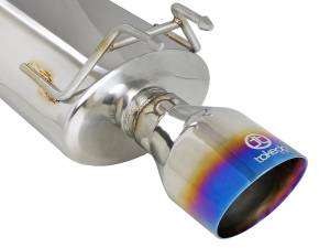 Afe - Advance Flow Engineering - 49-36604-L | AFE Power Takeda 2-1/4 IN to 1-3/4 IN 304 Stainless Steel Axle-Back Exhaust w/ Black Tips (2013-2017 Accord L4-2.4L) - Image 4