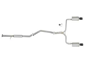 Afe - Advance Flow Engineering - 49-36605-B | AFE Power Takeda 2-1/2 IN to 1-3/4 IN 304 Stainless Steel Cat-Back Exhaust w/ Black Tips (2013-2017 Accord L4-2.4L) - Image 2