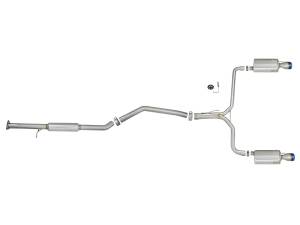 Afe - Advance Flow Engineering - 49-36605-L | AFE Power Takeda 304 Stainless Steel Cat-Back Exhaust w/ Blue Flame Tip (2013-2017 Accord L4-2.4L) - Image 2