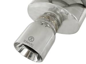 Afe - Advance Flow Engineering - 49-36606 | AFE Power Takeda 2-1/2 IN 304 Stainless Steel Axle-Back Exhaust System (2006-2011 Civic Si L4-2.0L) - Image 5