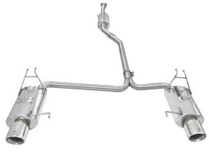 Afe - Advance Flow Engineering - 49-36612 | AFE Power Takeda 2-1/4 IN to 2 IN 304 Stainless Steel Cat-Back Exhaust w/Polished Tips (2008-2012 Accord) - Image 2