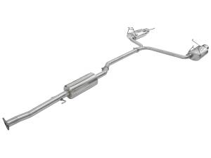 Afe - Advance Flow Engineering - 49-36612 | AFE Power Takeda 2-1/4 IN to 2 IN 304 Stainless Steel Cat-Back Exhaust w/Polished Tips (2008-2012 Accord) - Image 3