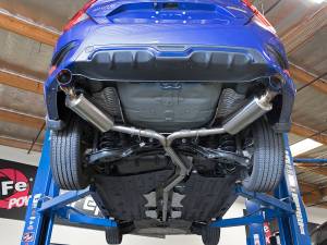 Afe - Advance Flow Engineering - 49-36615-L | AFE Power Takeda 304 Stainless Steel Cat-Back Exhaust w/ Blue Flame Tip (2016-2021 Civic L4-1.5L t) - Image 10