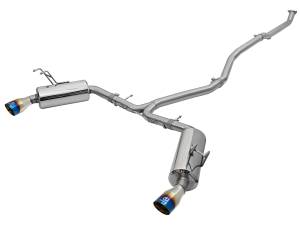 Afe - Advance Flow Engineering - 49-36615-L | AFE Power Takeda 304 Stainless Steel Cat-Back Exhaust w/ Blue Flame Tip (2016-2021 Civic L4-1.5L t) - Image 2