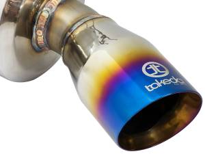 Afe - Advance Flow Engineering - 49-36615-L | AFE Power Takeda 304 Stainless Steel Cat-Back Exhaust w/ Blue Flame Tip (2016-2021 Civic L4-1.5L t) - Image 8