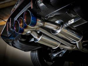 Afe - Advance Flow Engineering - 49-36616-L | AFE Power Takeda 3 IN 304 Stainless Steel Cat-Back Exhaust System w/ Blue Flame Tip (2017-2021 Civic L4-2.0L t) - Image 7