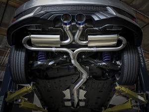 Afe - Advance Flow Engineering - 49-36618-1C | AFE Power Takeda 3 IN 304 Stainless Steel Cat-Back Exhaust w/ Center Carbon Fiber Tips (2017-2020 Civic Si L4-1.5L t) - Image 5