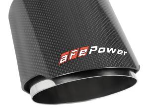 Afe - Advance Flow Engineering - 49-36618-1C | AFE Power Takeda 3 IN 304 Stainless Steel Cat-Back Exhaust w/ Center Carbon Fiber Tips (2017-2020 Civic Si L4-1.5L t) - Image 4