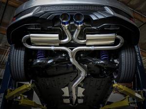 Afe - Advance Flow Engineering - 49-36618-L | AFE Power Takeda 3 IN 304 Stainless Steel Cat-Back Exhaust System w/ Blue Flame Tip (2017-2020 Civic Si L4-1.5L t) - Image 7