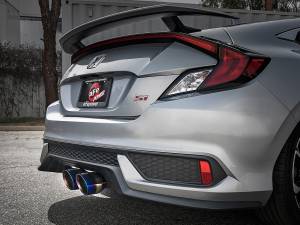 Afe - Advance Flow Engineering - 49-36618-L | AFE Power Takeda 3 IN 304 Stainless Steel Cat-Back Exhaust System w/ Blue Flame Tip (2017-2020 Civic Si L4-1.5L t) - Image 9