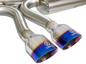 Afe - Advance Flow Engineering - 49-36618-L | AFE Power Takeda 3 IN 304 Stainless Steel Cat-Back Exhaust System w/ Blue Flame Tip (2017-2020 Civic Si L4-1.5L t) - Image 5