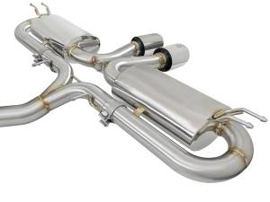 Afe - Advance Flow Engineering - 49-36618-P | AFE Power Takeda 3 IN 304 Stainless Steel Cat-Back Exhaust w/ Center Polished Tips (2017-2020 Civic Si L4-1.5L t) - Image 3