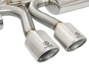 Afe - Advance Flow Engineering - 49-36618-P | AFE Power Takeda 3 IN 304 Stainless Steel Cat-Back Exhaust w/ Center Polished Tips (2017-2020 Civic Si L4-1.5L t) - Image 4