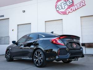 Afe - Advance Flow Engineering - 49-36619-P | AFE Power Takeda 2-1/2 IN 304 Stainless Steel Cat-Back Exhaust System w/ Polished Tips (2017-2020 Civic Si L4-1.5L t) - Image 6