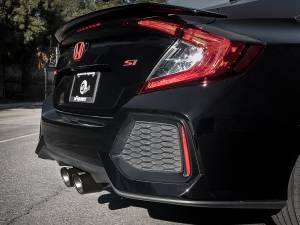 Afe - Advance Flow Engineering - 49-36621-B | AFE Power Takeda 3 IN 304 Stainless Steel Cat-Back Exhaust System w/ Black Tips (2017-2020 Civic Si L4-1.5L t) - Image 9