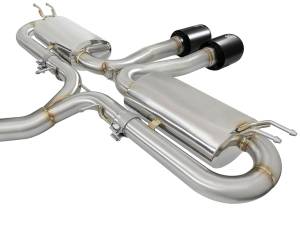 Afe - Advance Flow Engineering - 49-36621-B | AFE Power Takeda 3 IN 304 Stainless Steel Cat-Back Exhaust System w/ Black Tips (2017-2020 Civic Si L4-1.5L t) - Image 3