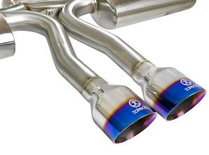 Afe - Advance Flow Engineering - 49-36621-L | AFE Power Takeda 3 IN 304 Stainless Steel Cat-Back Exhaust System w/ Blue Flame Tips (2017-2020 Civic Si L4-1.5L t) - Image 5