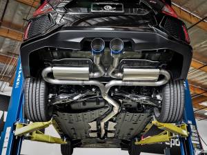 Afe - Advance Flow Engineering - 49-36621-L | AFE Power Takeda 3 IN 304 Stainless Steel Cat-Back Exhaust System w/ Blue Flame Tips (2017-2020 Civic Si L4-1.5L t) - Image 7