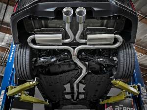 Afe - Advance Flow Engineering - 49-36621-P | AFE Power Takeda 3 IN 304 Stainless Steel Cat-Back Exhaust System w/ Polished Tips (2017-2020 Civic Si L4-1.5L t) - Image 7