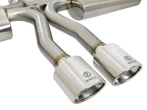 Afe - Advance Flow Engineering - 49-36621-P | AFE Power Takeda 3 IN 304 Stainless Steel Cat-Back Exhaust System w/ Polished Tips (2017-2020 Civic Si L4-1.5L t) - Image 5