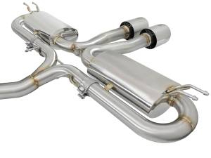 Afe - Advance Flow Engineering - 49-36621-P | AFE Power Takeda 3 IN 304 Stainless Steel Cat-Back Exhaust System w/ Polished Tips (2017-2020 Civic Si L4-1.5L t) - Image 3