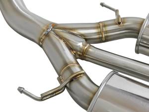 Afe - Advance Flow Engineering - 49-36623-B | AFE Power Takeda 3 IN 304 Stainless Steel Cat-Back Exhaust System w/ Black Tips (2017-2021 Civic L4-2.0L t) - Image 3