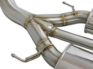 Afe - Advance Flow Engineering - 49-36623-C | AFE Power Takeda 3 IN 304 Stainless Steel Cat-Back Exhaust System w/ Carbon Fiber Tips (2017-2021 Civic L4-2.0L t) - Image 3