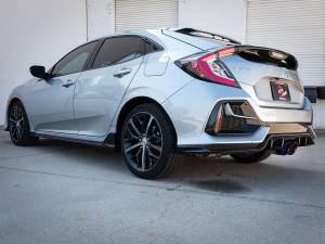 Afe - Advance Flow Engineering - 49-36624-L | AFE Power Takeda 3 IN 304 Stainless Steel Cat-Back Exhaust System w/ Blue Flame Tips (2017-2021 Civic Sport L4-1.5L t) - Image 5