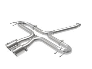 Afe - Advance Flow Engineering - 49-36625-P | AFE Power Takeda 2-1/2 IN 304 Stainless Steel Axle-Back Exhaust System w/ Polished Tips (2017-2021 Civic Sport L4-1.5L t) - Image 1