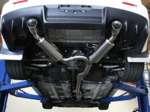 Afe - Advance Flow Engineering - 49-36701 | AFE Power Takeda 3 IN to 2-1/2 IN 304 Stainless Steel Cat-Back Exhaust w/ Polished Tips (2008-2015 Lancer L4-2.0L t) - Image 7