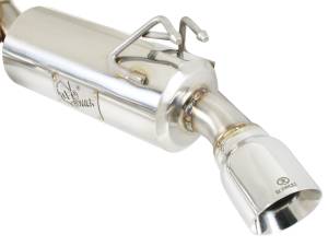 Afe - Advance Flow Engineering - 49-36701 | AFE Power Takeda 3 IN to 2-1/2 IN 304 Stainless Steel Cat-Back Exhaust w/ Polished Tips (2008-2015 Lancer L4-2.0L t) - Image 3