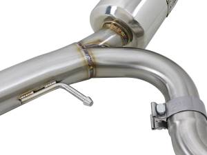 Afe - Advance Flow Engineering - 49-36701-B | AFE Power Takeda 3 IN to 2-1/2 IN 304 Stainless Steel Cat-Back Exhaust w/ Black Tips (2008-2015 Lancer L4-2.0L t) - Image 3
