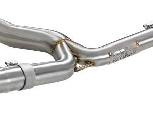 Afe - Advance Flow Engineering - 49-36801-L | AFE Power Takeda 3 IN to 2-1/4 IN 304 Stainless Steel Cat-Back Exhaust w/ Blue Flame Tip (2015-2020 WRX Sti H4-2.0/2.5L t) - Image 4
