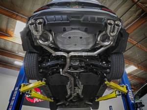 Afe - Advance Flow Engineering - 49-36809-P | AFE Power Takeda 3 IN to 2-1/2 IN 304 Stainless Steel Cat-Back Exhaust System w/Polish Tip (2022-2023 WRX H4-2.4L t) - Image 3