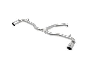 Afe - Advance Flow Engineering - 49-37002-1P | AFE Power Takeda 3 IN to 2-1/2 IN 304 Stainless Steel Axle-Back Exhaust w/ Polished Tip (2018-2020 Elantra GT L4-1.6L t) - Image 1