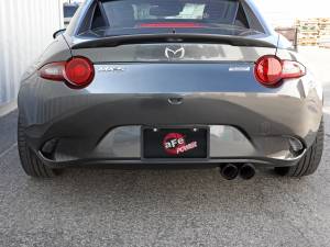 Afe - Advance Flow Engineering - 49-37004-B | AFE Power Takeda 2-1/2 IN 304 Stainless Steel Axle-Back Exhaust System w/ Black Tip (2016-2024 MX-5 Miata ND L4-2.0L) - Image 4