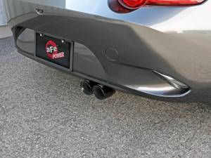 Afe - Advance Flow Engineering - 49-37004-B | AFE Power Takeda 2-1/2 IN 304 Stainless Steel Axle-Back Exhaust System w/ Black Tip (2016-2024 MX-5 Miata ND L4-2.0L) - Image 5