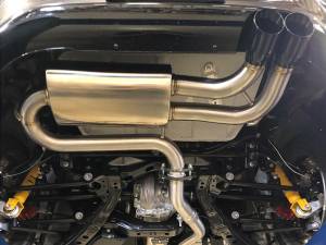 Afe - Advance Flow Engineering - 49-37004-B | AFE Power Takeda 2-1/2 IN 304 Stainless Steel Axle-Back Exhaust System w/ Black Tip (2016-2024 MX-5 Miata ND L4-2.0L) - Image 3