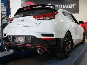 Afe - Advance Flow Engineering - 49-37007-P | AFE Power Takeda 3 IN 304 Stainless Steel Axle-Back Exhaust System w/ Polished Tips (2019-2020 Veloster N L4-2.0L t) - Image 7