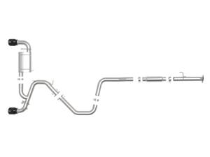Afe - Advance Flow Engineering - 49-37008-B | AFE Power Takeda 3 IN 304 Stainless Steel Cat-Back Exhaust System w/ Black Tips (2019-2020 Veloster N L4-2.0L t) - Image 2