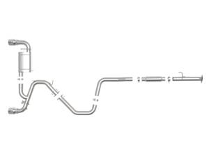 Afe - Advance Flow Engineering - 49-37008-P | AFE Power Takeda 3 IN 304 Stainless Steel Cat-Back Exhaust System w/ Polished Tips (2019-2020 Veloster N L4-2.0L t) - Image 2