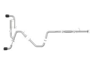 Afe - Advance Flow Engineering - 49-37010-B | AFE Power Takeda-ST 3 IN 304 Stainless Steel Cat-Back Exhaust System w/ Black Tips (2019-2020 Veloster N L4-2.0L t) - Image 2