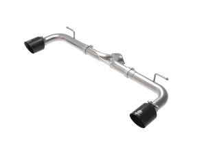 Afe - Advance Flow Engineering - 49-37014-B | AFE Power Takeda 2-1/2 IN 304 Stainless Steel Axle-Back Exhaust System w/ Black Tips (2014-2018 3 L4-2.0/2.5L) - Image 1