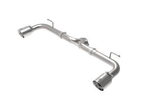 Afe - Advance Flow Engineering - 49-37014-P | AFE Power Takeda 2-1/2 IN 304 Stainless Steel Axle-Back Exhaust System w/ Polished Tips (2014-2018 3 L4-2.0/2.5L) - Image 1