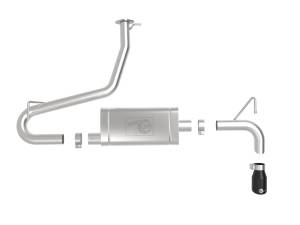 Afe - Advance Flow Engineering - 49-37017-B | AFE Power Takeda 2-1/2 IN 304 Stainless Steel Axle-Back Exhaust System w/ Black Tips (2018-2023 Kona L4-1.6L t) - Image 2