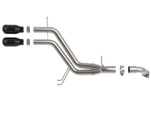 Afe - Advance Flow Engineering - 49-37019-B | AFE Power Takeda 3 IN to 2-1/2 IN 304 Stainless Steel Axle-Back Exhaust w/ Black Tip (2013-2017 Veloster L4-1.6L t) - Image 2