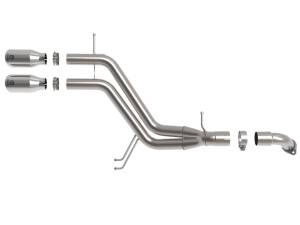 Afe - Advance Flow Engineering - 49-37019-P | AFE Power Takeda 3 IN to 2-1/2 IN 304 Stainless Steel Axle-Back Exhaust w/ Polished Tip (2013-2017 Veloster L4-1.6L t) - Image 2