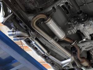 Afe - Advance Flow Engineering - 49-37020-B | AFE Power Takeda 2-1/4 IN 304 Stainless Steel Cat-Back Exhaust System w/ Black Tip (2018-2021 Jimny L4-1.5L) - Image 3