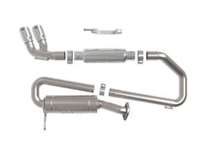 Afe - Advance Flow Engineering - 49-37020-P | AFE Power Takeda 2-1/4 IN 304 Stainless Steel Cat-Back Exhaust w/ Polished Tip (2018-2021 Jimny L4-1.5L) - Image 2