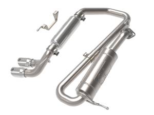 Afe - Advance Flow Engineering - 49-37020-P | AFE Power Takeda 2-1/4 IN 304 Stainless Steel Cat-Back Exhaust w/ Polished Tip (2018-2021 Jimny L4-1.5L) - Image 1